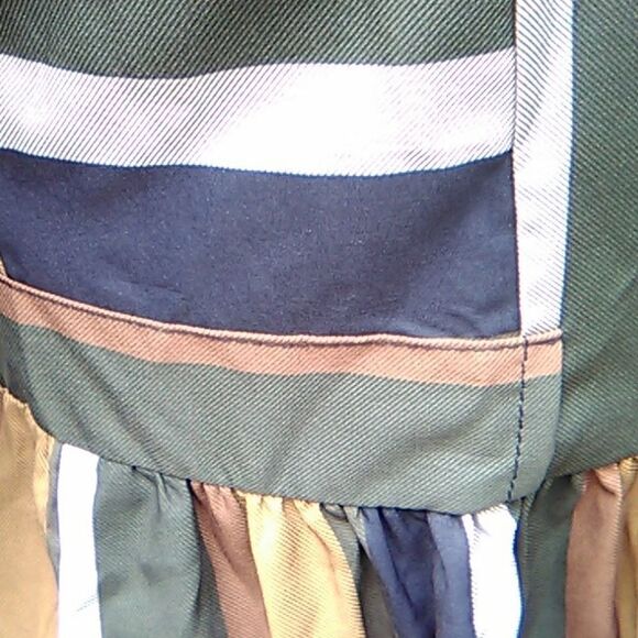 NWT Cufn Basic Striped Midi Dress - Picture 7 of 13